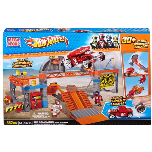 Mega Bloks Hot Wheels Super Stunt Test Facility Mega Bloks Hot Wheels Super Stunt Test Facility